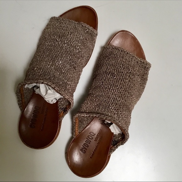 CYDWOQ Arcana Woven Leather Sandals Gray (42) 11 - Picture 5 of 6